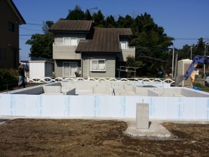 基礎立上り断熱