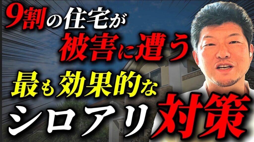 シロアリ対策について